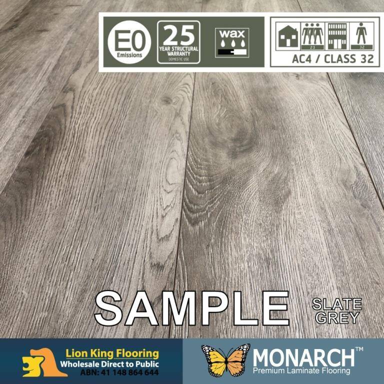 Slate Grey Sample Monarch Ac4 Laminate, Ac4 Vs Ac5 Laminate Flooring