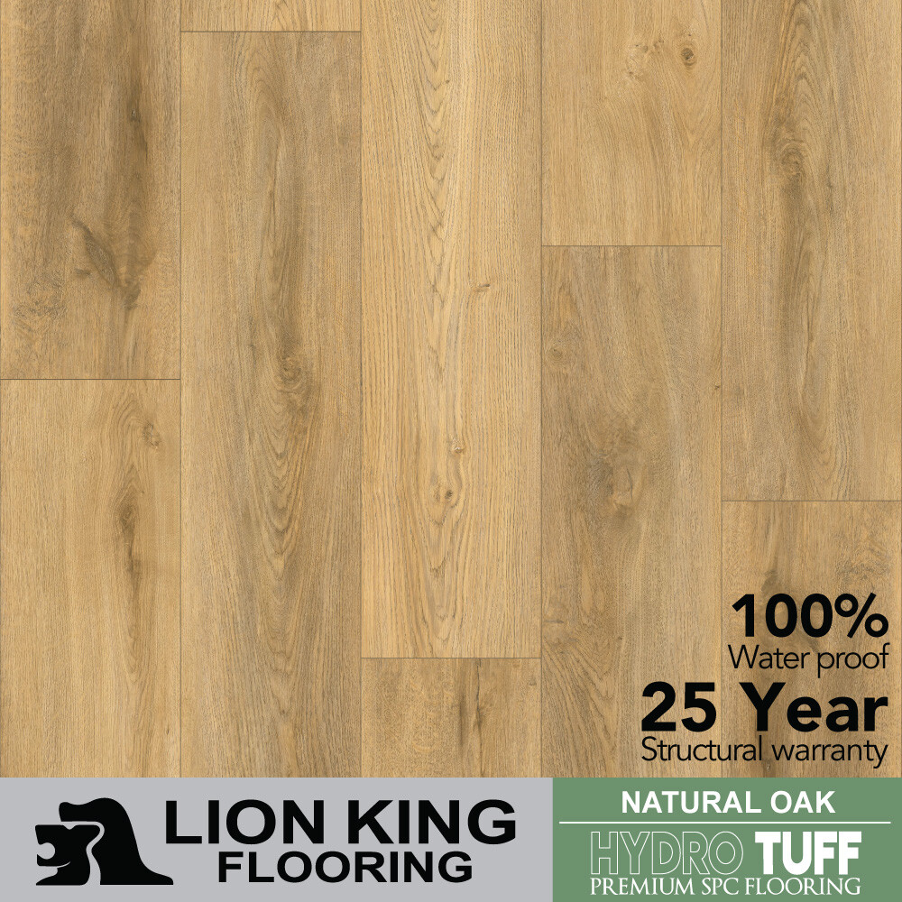 Spc Hybrid Flooring Natural Oak Lion King Flooring